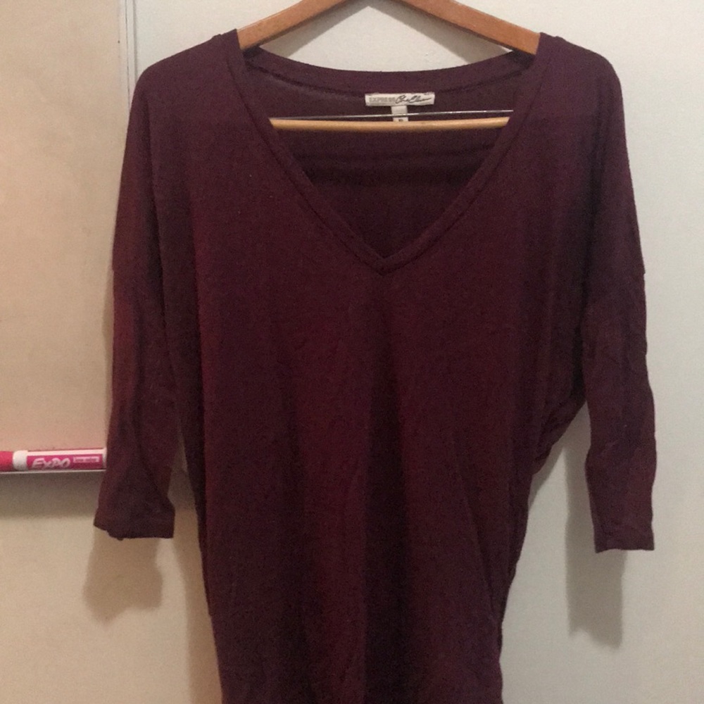 Maroon tunic